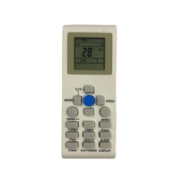 Generic AC Remote No.171 No Backlight Aux AC Remote Control (White) - White