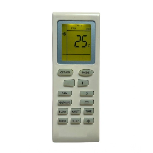 Generic AC Remote No.18 with Backlight Bluestar AC Remote Control (White) - White