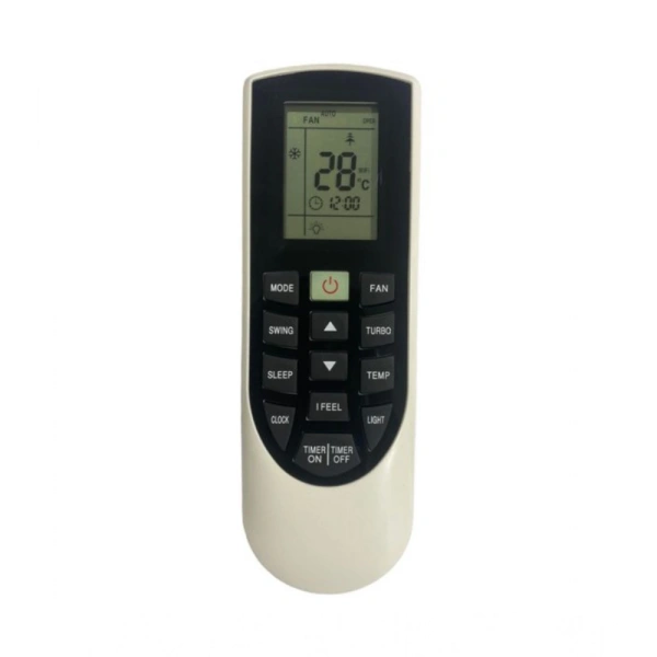 Generic AC Remote No.182 No Backlight Llyod AC Remote Control (White) - White