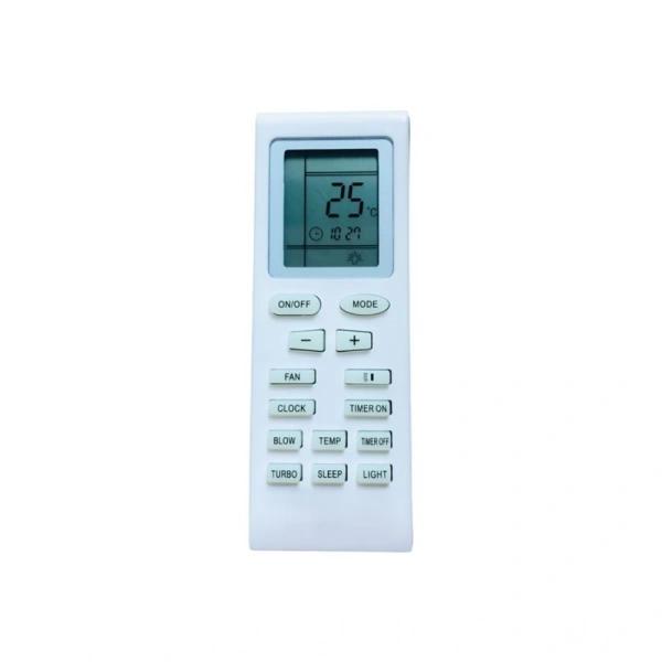 Generic AC Remote No.18A No Backlight Voltas AC Remote Control (White) - White