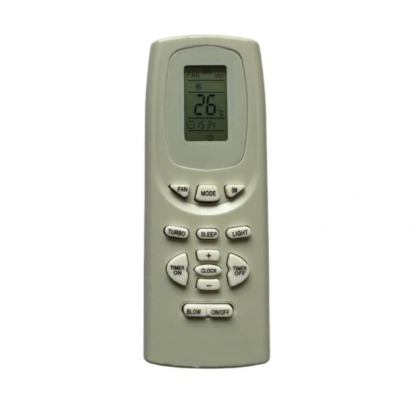Generic AC Remote No.19A No Backlight Godrej AC Remote Control (White) - White