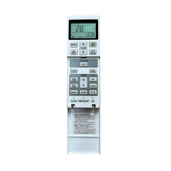 Generic AC Remote No.250 Mitsubishi AC Remote Control, White (White) - White