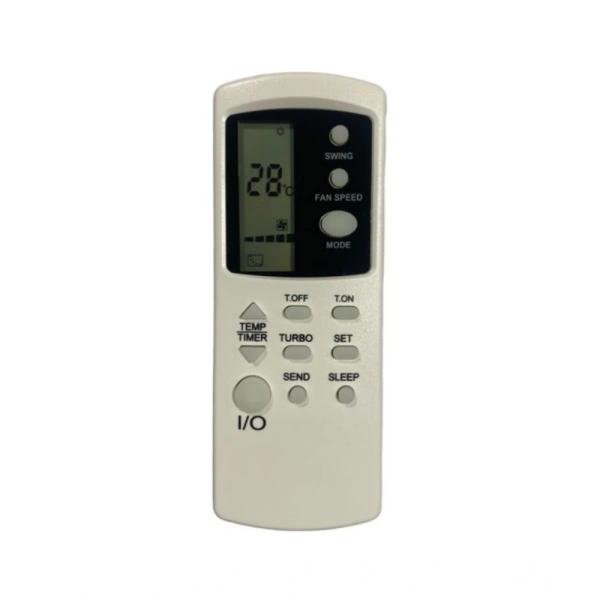 Generic AC Remote No.31 No Backlight Haier AC Remote Control (White) - White