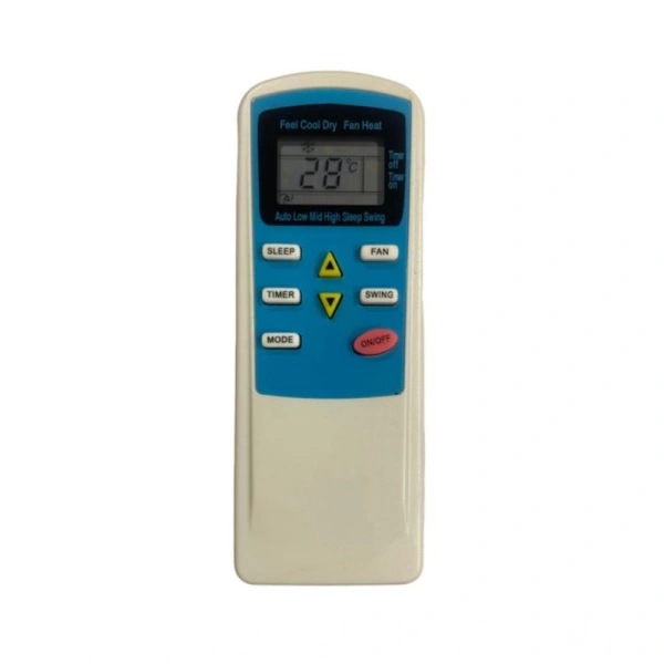 Generic AC Remote No.41 No Backlight Voltas AC Remote Control (White) - White
