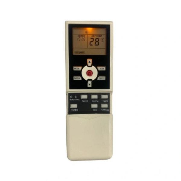 Generic AC Remote No.55 with Backlight Bluestar AC Remote Control (White) - White