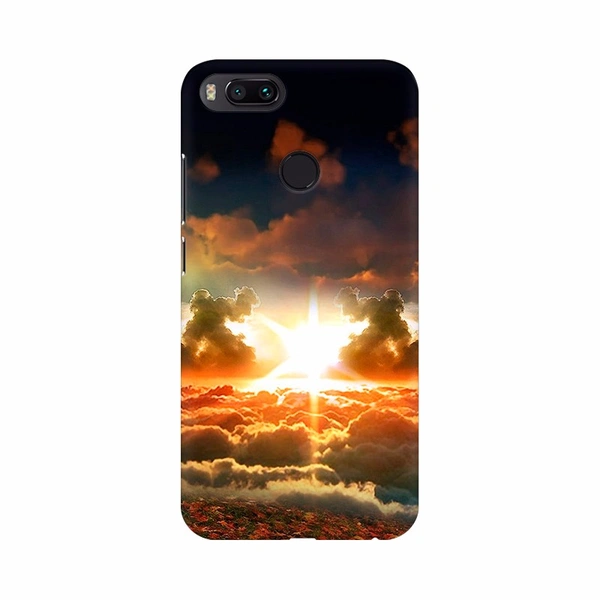 Shopnav Asus ZenFone Max M2 Beautiful Sun Rise Effect Mobile Case Cover - Multi, Hard Case, 0.25, Nature