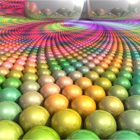 Shopnav Apple iphone XR Colorful Balls Painting Effect Mobile Case Cover