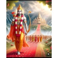 Shopnav Redmi Go Printed Rambhadra Hard Mobile Case Cover - Rambhadra