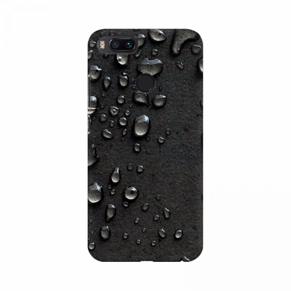 Shopnav Apple iphone XR Waterdrops on Black Sheet Mobile Case Cover