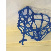 Shopnav One Plus 7 Blue Color Spider Net Mobile Case Cover