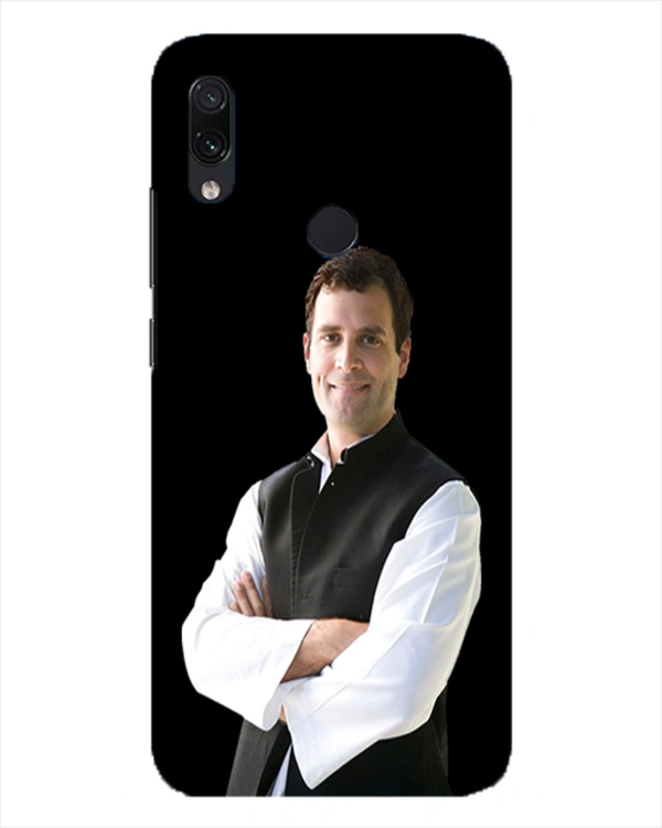 Shopnav Redmi Note 7S Printed Rahul Gandhi Hard Mobile Case Cover - 0.25, Rahul Gandhi