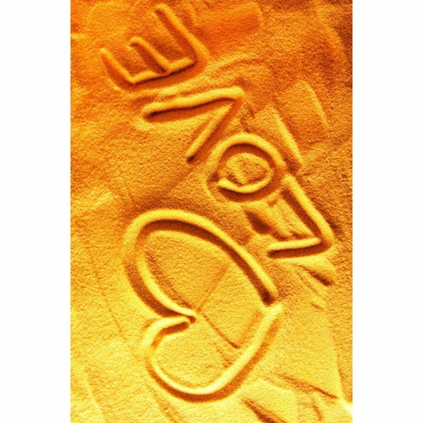 Shopnav Apple iphone 8 Sand Love Art Mobile Case Cover