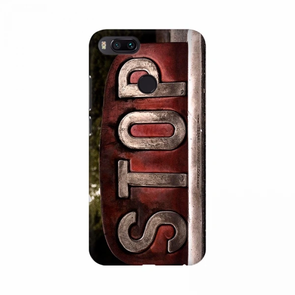 Shopnav Apple iphone XR Stop Text Wallpaper Mobile Case Cover