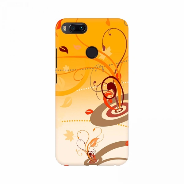 Shopnav Apple iphone 8 Orange Color beautiful wallpaper Mobile Case Cover
