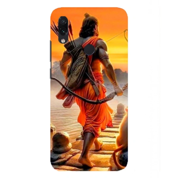 Shopnav Apple iphone 8 Printed Ram Mandir Hard Mobile Case Cover