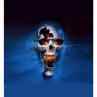 Shopnav Redmi Note 7 Pro Blue Skull Wallpaper Mobile Case Cover - Green, 0.25, Nature