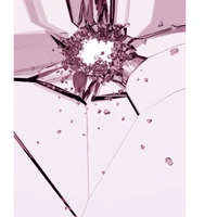 Shopnav shopnav's Samsung Galaxy M30 Broken Glass piece Mobile Case Cover - Purple, 0.25, Abstract and illusions