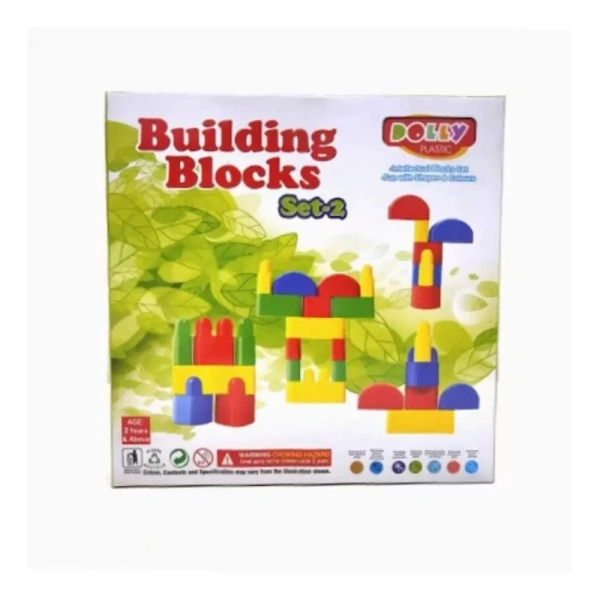 shopnav's Building Blocks Set | Plastic | Educational Toys | 3+ Years
