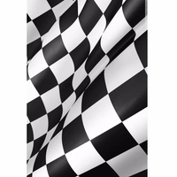 Shopnav Samsung Galaxy M20 Chessboard Flag Mobile Case Cover - White, 0.25, Random