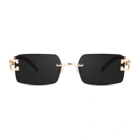 Shopnav Classic Unisex Uv400 Protection Sunglasses (Black)