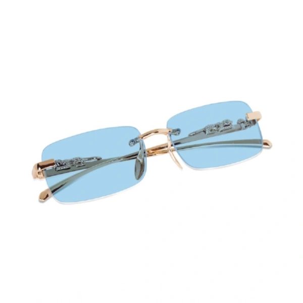 Shopnav Classic Unisex Uv400 Protection Sunglasses (Gold)