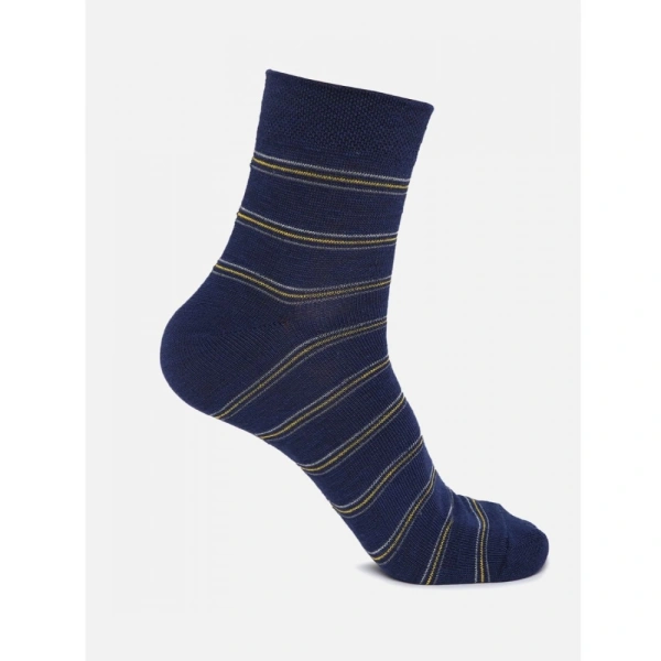 Generic 5 Pairs Men's Casual Cotton Blended Printed Mid-Calf length Socks (Assorted) - 0.35, Assorted