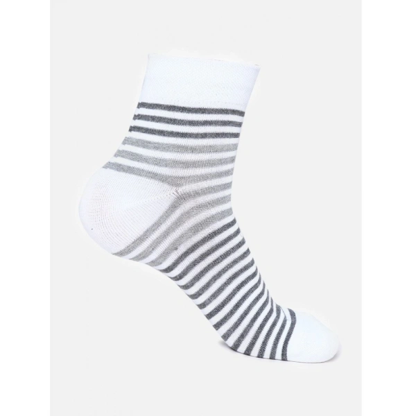 Generic 5 Pairs Men's Casual Cotton Blended Printed Mid-Calf length Socks (Assorted) - 0.35, Assorted