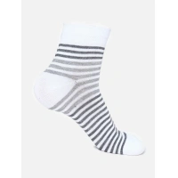 Generic 5 Pairs Men's Casual Cotton Blended Printed Mid-Calf length Socks (Assorted) - 0.35, Assorted
