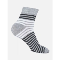 Generic 5 Pairs Men's Casual Cotton Blended Printed Mid-Calf length Socks (Assorted) - 0.35, Assorted