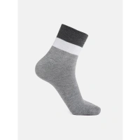Generic 5 Pairs Men's Casual Cotton Blended Solid Ankle length Socks (Assorted) - 0.35, Assorted