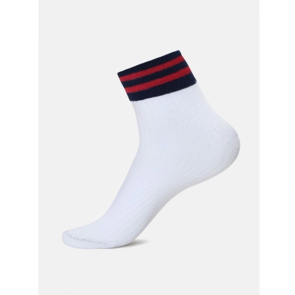 Generic 5 Pairs Unisex Casual Cotton Blended Printed Ankle length Socks (Assorted) - 0.35, Assorted