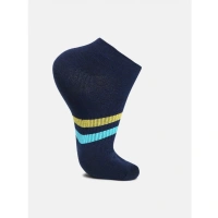Generic 5 Pairs Unisex Casual Cotton Blended Printed Ankle length Socks (Assorted) - 0.35, Assorted