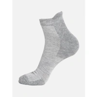 Generic 5 Pairs Unisex Casual Cotton Blended Solid Ankle length Socks (Assorted) - 0.35, Assorted