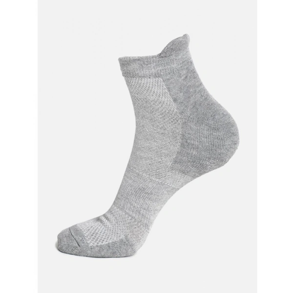 Generic 5 Pairs Unisex Casual Cotton Blended Solid Ankle length Socks (Assorted) - 0.35, Assorted