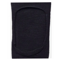 Generic 5 Pairs Unisex Casual Cotton Blended Solid No-show Socks (Black) - 0.35, Black
