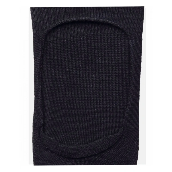 Generic 5 Pairs Unisex Casual Cotton Blended Solid No-show Socks (Black) - 0.35, Black
