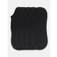 Generic 5 Pairs Unisex Casual Cotton Blended Solid Ankle length Socks (Black) - 0.35, Black