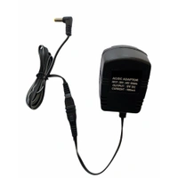 9V 500mA Power Adapter, Power Supply AC Input 200 240 V and Output 9V 500mA for Set Top Box_DTH Box, CCTV System, Router, Other Electronics And IT Gadgets with DC Pin (Black) - 0.25