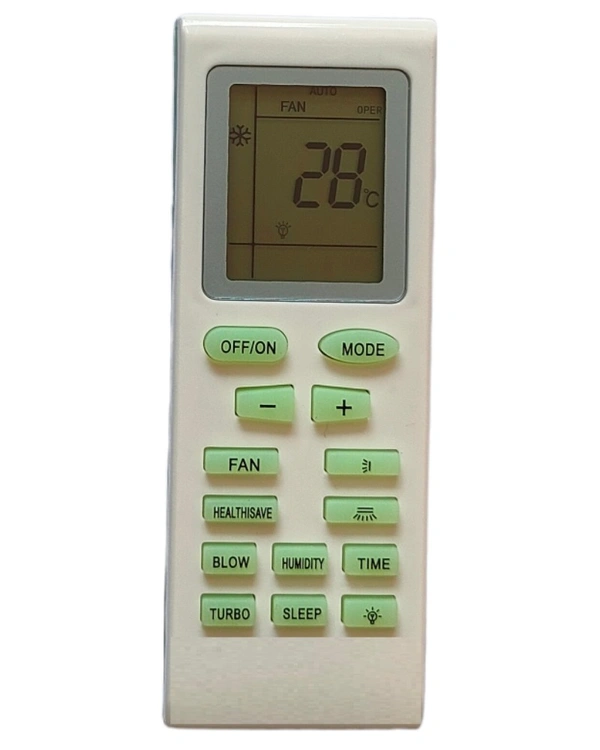 AC Remote No. 18, Compatible for Godrej AC Remote Control (Exactly Same Remote will Only Work) - 0.38