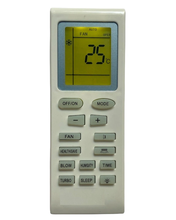 AC Remote No. 18 (with Backlight), Compatible for Voltas AC Remote Control (Exactly Same Remote will Only Work) - 0.38