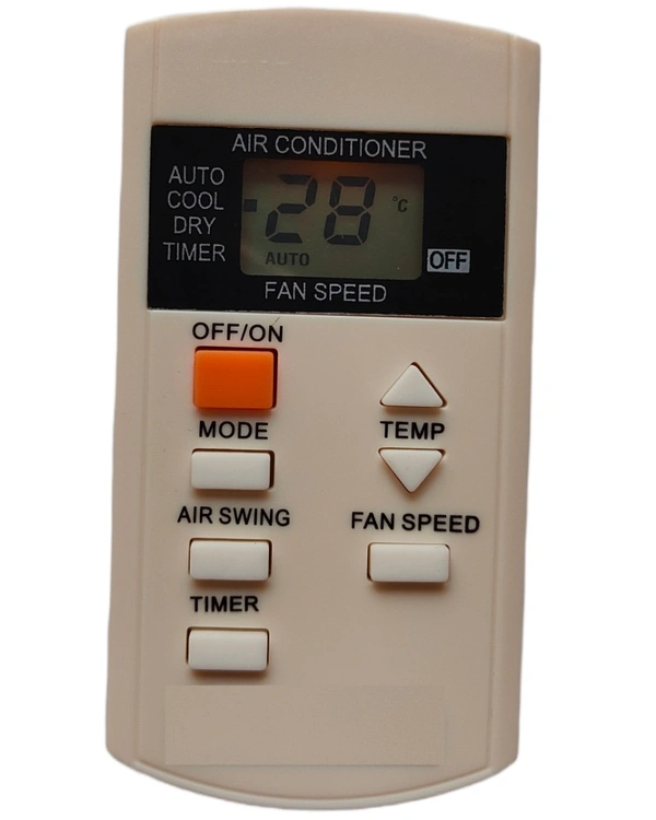 AC Remote No. 44 (with Backlight), Compatible for Panasonic AC Remote Control (Exactly Same Remote will Only Work) - 0.38