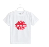 Boys Cotton Adorable Baby Half Sleeve TShirt (White) - 2XL, 0.25, White