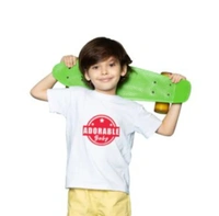 Boys Cotton Adorable Baby Half Sleeve TShirt (White) - 2XL, 0.25, White