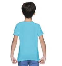 Boys Cotton Baby Shark Half Sleeve TShirt (Blue) - 2XL, 0.25, Blue