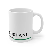Ceramic Dil Se Hindustani Printed Coffee Mug (Color: White, Capacity:330ml) - 0.3, White