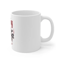 Ceramic Gorila Desing Printed Coffee Mug (Color: White, Capacity:330ml) - 0.3, White