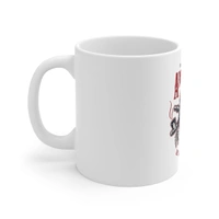 Ceramic Gorila Desing Printed Coffee Mug (Color: White, Capacity:330ml) - 0.3, White