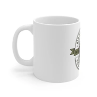 shopnav's Ceramic Gorila Desing Printed Coffee Mug (Color: White, Capacity:330ml) - 0.3, White