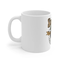 Ceramic Gorila Desing Printed Coffee Mug (Color: White, Capacity:330ml) - 0.3, White