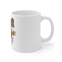 Ceramic Gorila Desing Printed Coffee Mug (Color: White, Capacity:330ml) - 0.3, White
